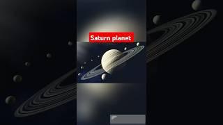 Saturn planet | Moons of Saturn | Titan, Enceladus | #shorts #solarsystem #Selflessacademy #moon
