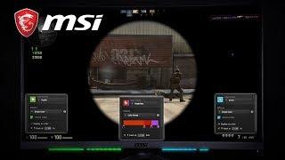 Optix MPG27CQ Curved Monitor GameSense Tutorial for CS:GO | Gaming Monitor | MSI