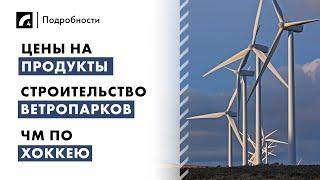 Цены на продукты, строительство ветропарков, ЧМ по хоккею | "Подробности" ЛР4 13/05