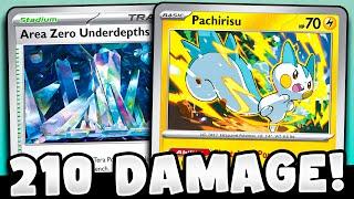 Pachirisu is SO FUN with Area Zero Underdepths!