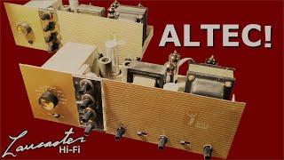 Integrated Tube Monoblocks! Altec Quartet 344A Tube Amplifier Part 1