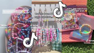  Clay Bead Bracelet Making  Small Business TikTok Compilation #76