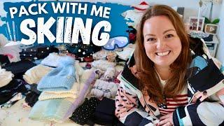 PACK WITH ME: SKIING! ️ the ultimate packing guide + best tips & hacks for skiing & winter trips 