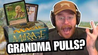 GRANDMA BLESSED THIS BOX | MTG Mirage Box Opening