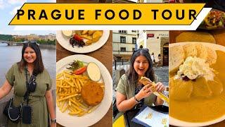 Best PRAGUE Food Tour | Desserts, Veg Czech Meals, Pasta, Coffee Shops & More | 4K