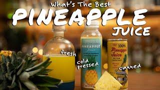 A CHEAP and easy way to juice your own pineapple