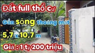 Đất full thổ cư ngay sông cái thoáng mát , Vĩnh Ngọc Nha Trang .