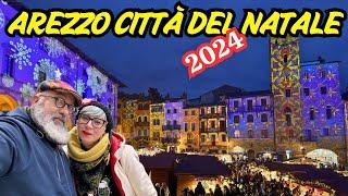 Mercatini di natale Arezzo 2024. La citta del Natale.