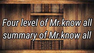 mr know all four level mr know all summary mr know all four level in nepali mr know all summary