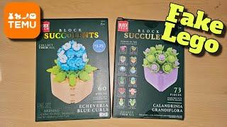  Building and Reviewing Fake Legos - Block Tech Succulents