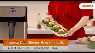 Joyoung | Multi Tasker 13 Air Fryer | Recipe | Cheese Cauliflower Broccoli Balls