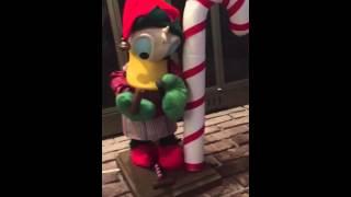 KZ eBay auction animated Donald Duck with candycane