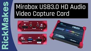 Mirabox USB3.0 HD Audio Video Capture Card