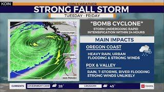 Weather Forecast: Bomb cyclone taking aim at PNW