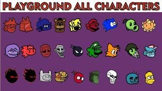 FNF Character Test | Gameplay VS My Playground | ALL Characters Test