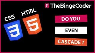 What is Cascading in CSS ? | Order Rule, Inheritance , Specificity | HTML/CSS/SASS Tutorial | #5