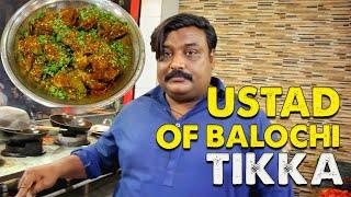 BALOCHI TIKKA | BURNS ROAD | SUPER SHAHEEN SHINWARI | PAKISTANI STREET FOOD