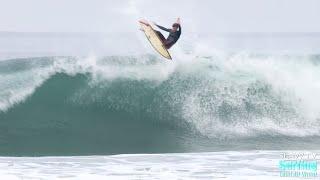 Surfing Pacific Beach Sandbars - 4K Raw Footage - 11-08-2021