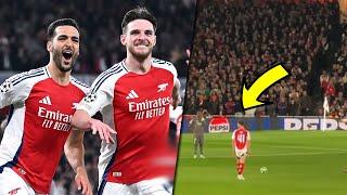 Arsenal vs Real Madrid Highlights - Declan Rice Free Kick Goals - Champions League 2025