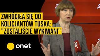 Parlamentarzystka PiS zwróciła się do koalicjantów Donalda Tuska. "Zostaliście wykiwani"