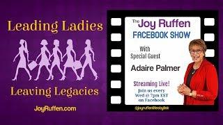 Joy Ruffen Interviews Adaire Palmer - Social Media Marketing Expert