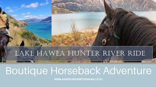 Lake Hawea Hunter River Ride 5 days/nights Horseback Riding holiday South Island NZ