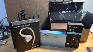 UNBOXING LETSHUOER S12 ED24, IBASSO DC07pro, SMSL D 10, KEFINE DELCI AE, SIVGA SV23