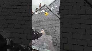 Good idea or not?  #roofershelper #roof #roofer #roofing #painting #slate