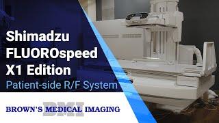 Shimadzu FLUOROspeed X1 Edition Patient-side R/F System