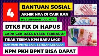 ALHAMDULILLAH‼️4 BANSOS CAIR H-12 LEBARAN • DTKS DIHAPUS CARA CEK DATA DTSEN • BANSOS H+7 LEBARAN 