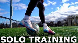 How To Train Solo | Individual Training Session For Footballers