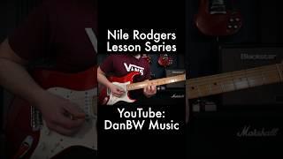 Nail that sync’d delay in Let’s Dance! #guitar #guitarist #guitarplayer #guitarlesson #nilerodgers