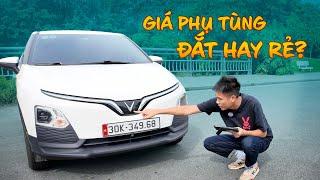 Công khai chi phí phụ tùng của VinFast VF5 Plus: rẻ hay đắt?| Xế Cộng