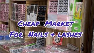 Market to get lashes & nails in Nigeria | paramount 