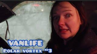 Living Through The Polar Vortex - Alberta Astro Van Life - With My Cat