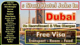 Accor Hotel Jobs In Dubai With Visa + Room + Food + Air Ticket | Dubai Hotel Jobs #dubaijobs