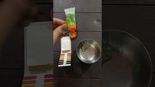 PH testing of Patanjali aloe Vera gelshocking results #shorts #trending #ashortaday #phtest