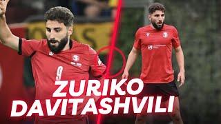 Zuriko Davitashvili - Kvaratskhelia's Georgian Brother. TOP EURO 2024 TALENT. Goals and skills