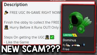 This Roblox UGC Scam is Confusing...