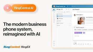 RingEX | The modern business phone system, reimagined with AI