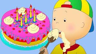 Birthday Cake | Caillou Cartoon