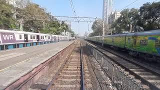 LOCAL TRAIN CAB RIDE   Churchgate to Virar   Full Journey Uncut in Real Time