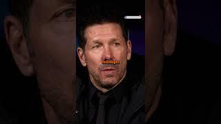 Nothing but praise for Diego Simeone and Atlético! 