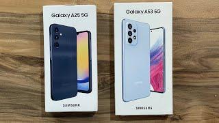 Samsung Galaxy A25 5G vs Samsung Galaxy A53 5G