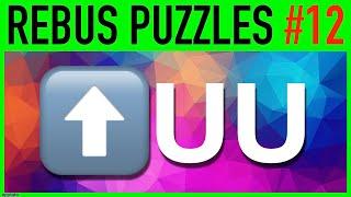 Rebus Puzzles with Answers #12 (20 Picture Brain Teasers)