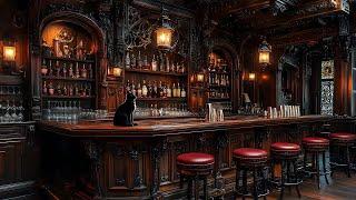 Dark Piano Melodies in a Gothic Bar | Haunting and Elegant Atmosphere