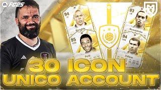 APRO 30 PACK ICON SULLO STESSO ACCOUNT ||| FC25 DROP RATE TEST ||| CONTENUTO DI FINE ANNO!