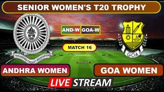 Senior Women's T20 Trophy Live - Andhra Women vs Goa Women Live Cricket Score & Commentary