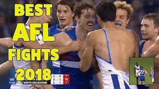 BEST AFL FIGHTS 2018 COMPILATION