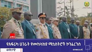 የአፍሪካ ሀገራት የመከላከያ ሚኒስትሮች ኮንፈረንስ